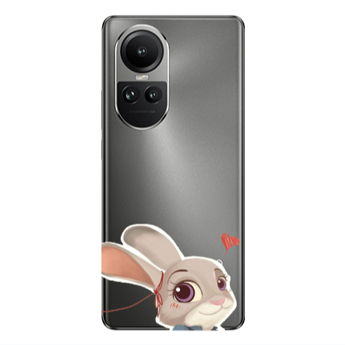 Oppo Reno10 5G Valentines 16 Transparent Silicone TPU Θήκη