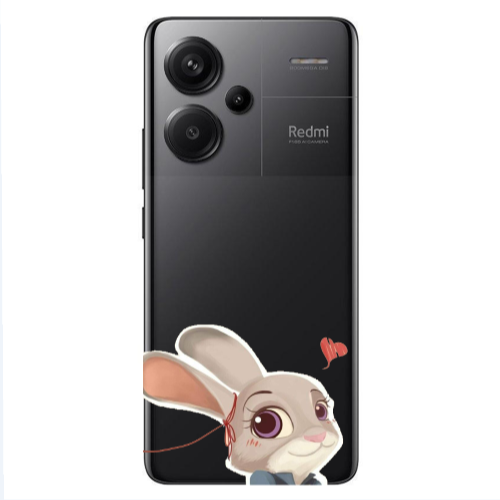 Xiaomi Redmi Note 13 Pro+ 5G  Valentines 16 Transparent Silicone TPU Θήκη