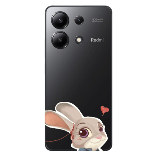 Xiaomi Redmi Note 13 4G Valentines 16 Transparent Silicone TPU Θήκη