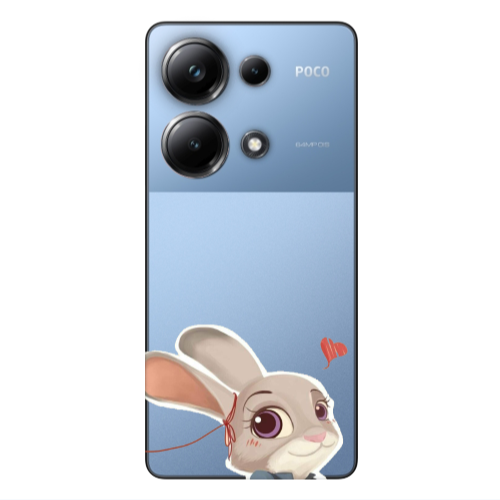 Xiaomi Poco M6 Pro 4G Valentines 16 Transparent Silicone TPU Θήκη