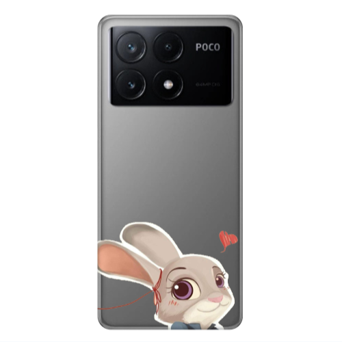 Xiaomi Poco X6Pro 5G Valentines 16 Transparent Silicone TPU Θήκη