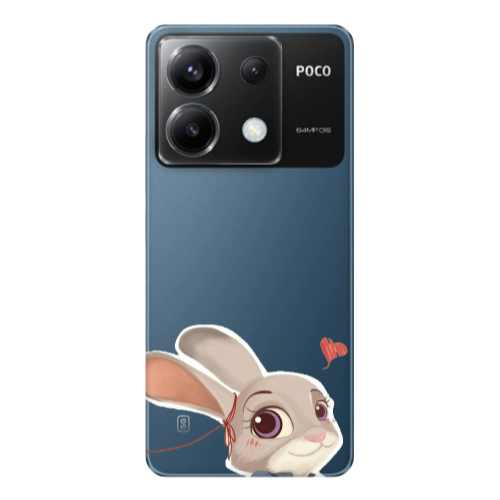 Xiaomi Poco X6 5G Valentines 16 Transparent Silicone TPU Θήκη