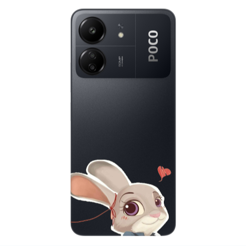 Xiaomi Poco C65 Valentines 16 Transparent Silicone TPU Θήκη