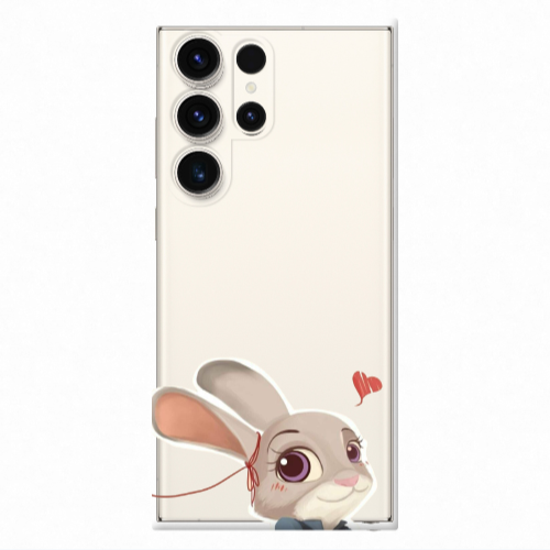 Samsung S24 Ultra Valentines 16 Transparent Silicone TPU Θήκη