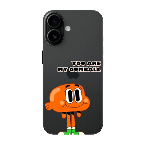 Apple Iphone 16 plus You are my gumball Transparent Silicone TPU Θήκη