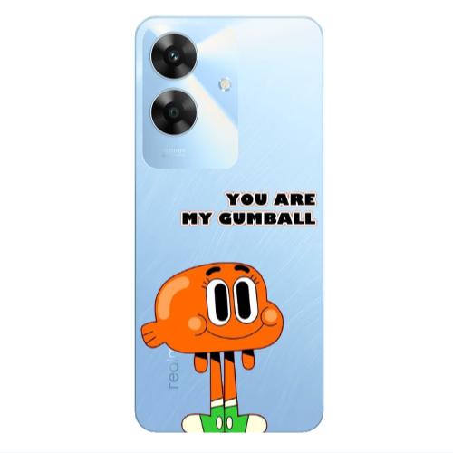 Realme Note 60 You are my gumball Transparent Silicone TPU Θήκη