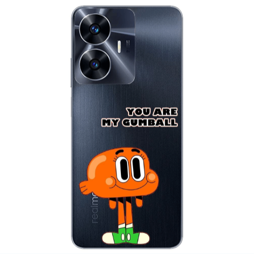 Realme Note 50 You are my gumball Transparent Silicone TPU Θήκη