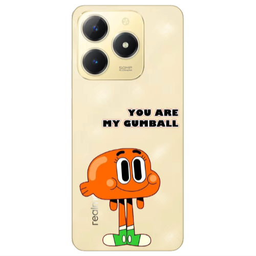 Realme C61 You are my gumball Transparent Silicone TPU Θήκη