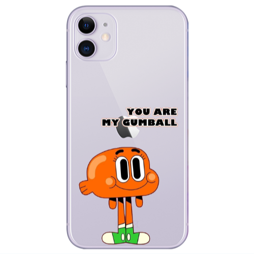 Apple iPhone 11  You are my gumball Transparent Silicone TPU Θήκη