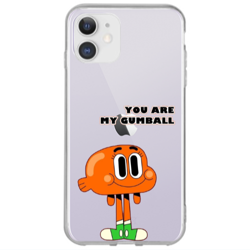 Apple iPhone 12 You are my gumball Transparent Silicone TPU Θήκη