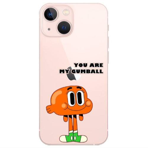 Apple iPhone 13 You are my gumball Transparent Silicone TPU Θήκη