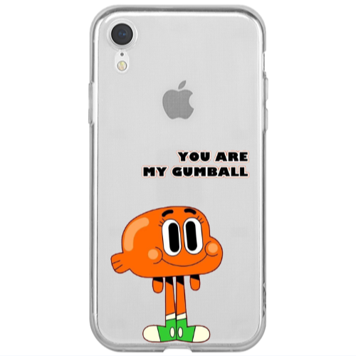 Apple iPhone Xr You are my gumball Transparent Silicone TPU Θήκη