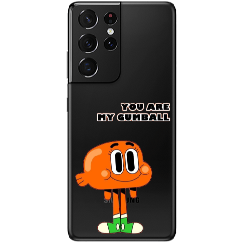 Samsung S21 Ultra You are my gumball Transparent Silicone TPU Θήκη