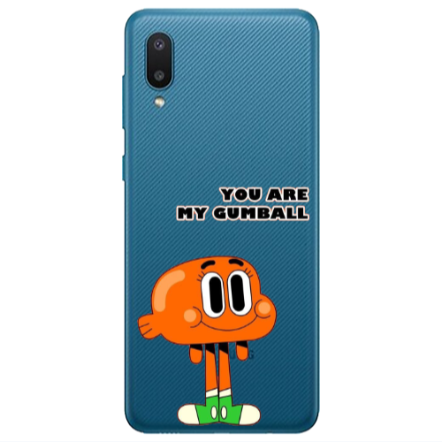 Samsung A02 You are my gumball Transparent Silicone TPU Θήκη