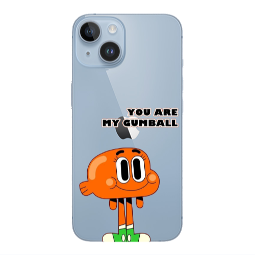 Apple iPhone 14  You are my gumball Transparent Silicone TPU Θήκη