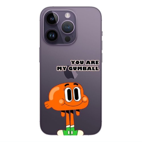 Apple iPhone 14 Pro  You are my gumball Transparent Silicone TPU Θήκη