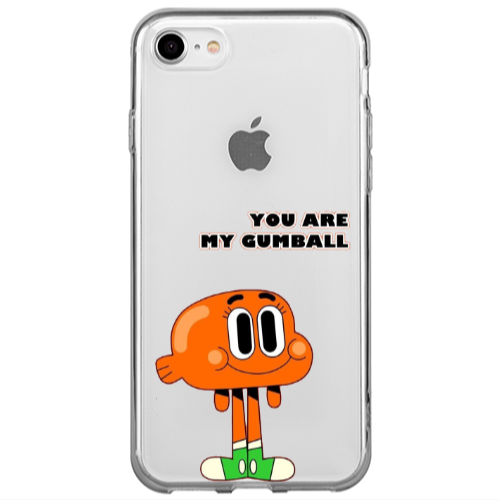 Apple iPhone 7 You are my gumball Transparent Silicone TPU Θήκη