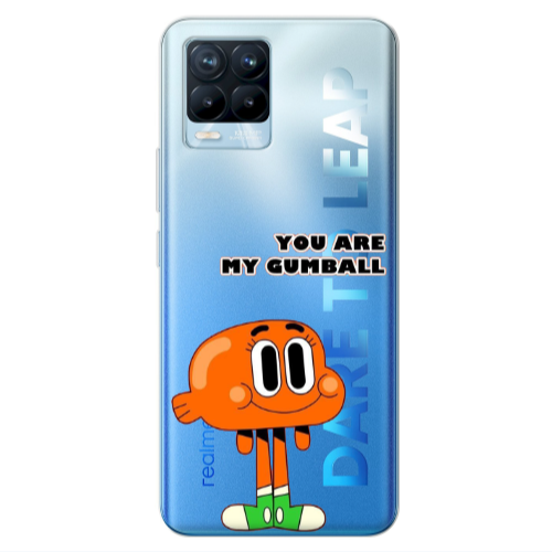 Realme 8 Pro You are my gumball Transparent Silicone TPU Θήκη