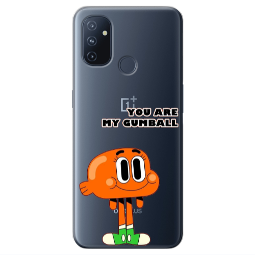 Oneplus Nord 100 You are my gumball Transparent Silicone TPU Θήκη