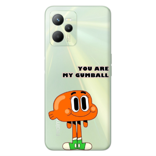 Realme C35 You are my gumball Transparent Silicone TPU Θήκη