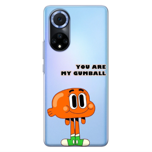 Huawei Nova 9 You are my gumball Transparent Silicone TPU Θήκη