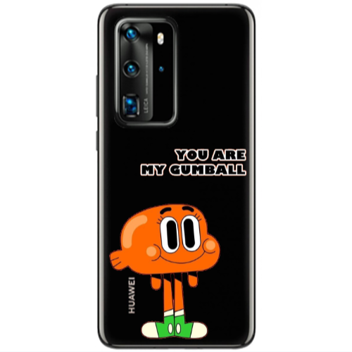 Huawei P40 Pro You are my gumball Transparent Silicone TPU Θήκη
