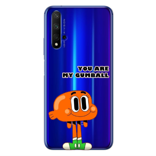 Huawei Nova 5 T You are my gumball Transparent Silicone TPU Θήκη