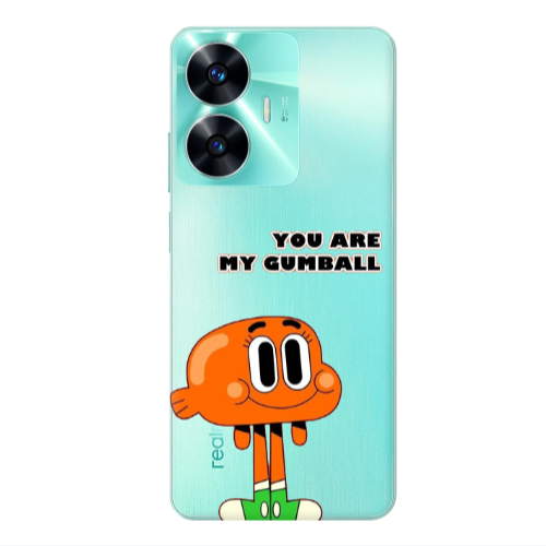 Realme C55 You are my gumball Transparent Silicone TPU Θήκη