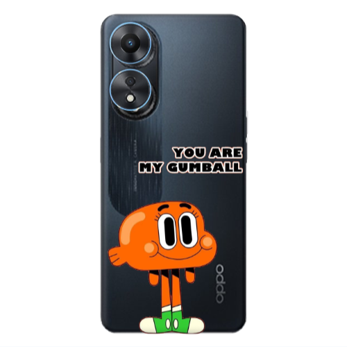 Oppo A 98 You are my gumball Transparent Silicone TPU Θήκη