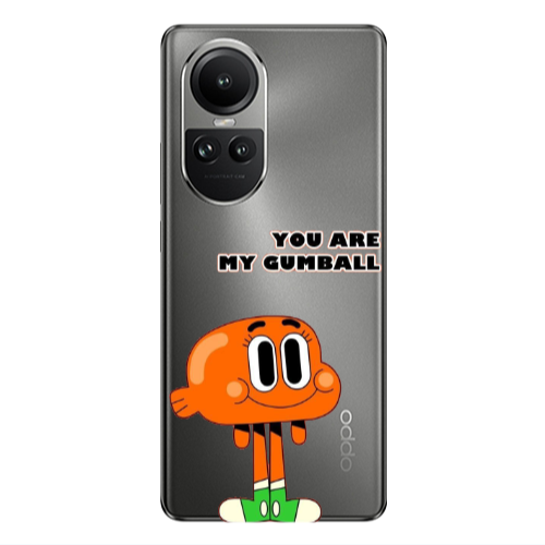 Oppo Reno10 5G You are my gumball Transparent Silicone TPU Θήκη