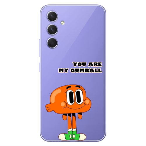 Samsung A55 You are my gumball Transparent Silicone TPU Θήκη