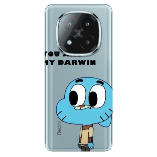 Xiaomi Redmi Note 14 Pro + 5g You are my darwin Transparent Silicone TPU Θήκη