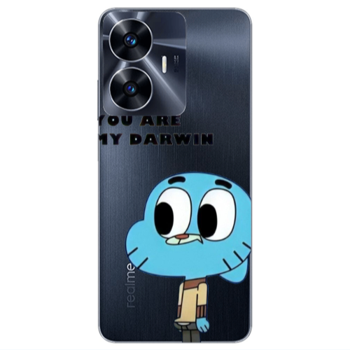 Realme Note 50 You are my darwin Transparent Silicone TPU Θήκη