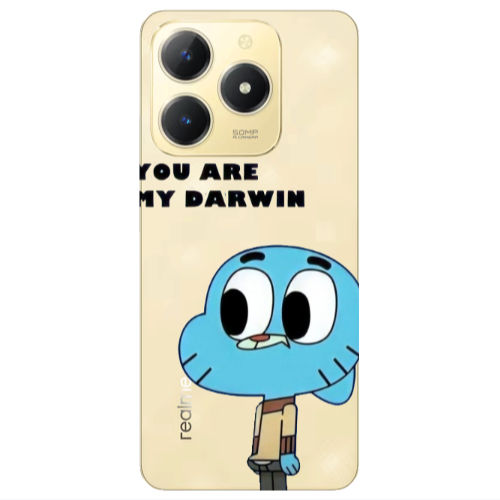 Realme C61 You are my darwin Transparent Silicone TPU Θήκη