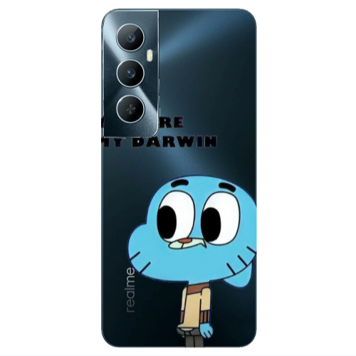 Realme C65 You are my darwin Transparent Silicone TPU Θήκη