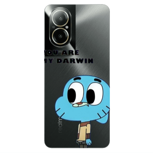 Realme C67 You are my darwin Transparent Silicone TPU Θήκη