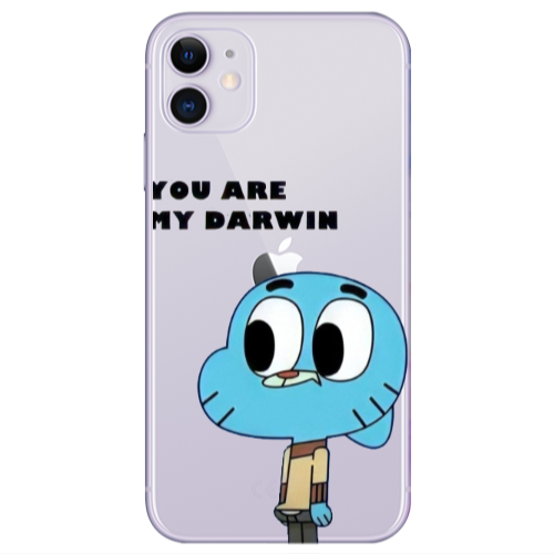 Apple iPhone 11  You are my darwin Transparent Silicone TPU Θήκη