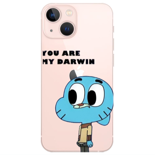 Apple iPhone 13 You are my darwin Transparent Silicone TPU Θήκη