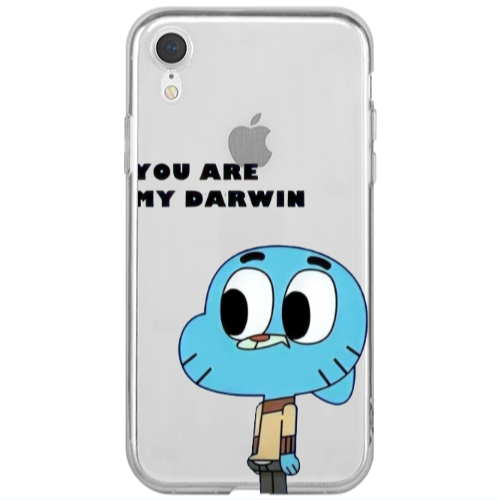 Apple iPhone Xr You are my darwin Transparent Silicone TPU Θήκη