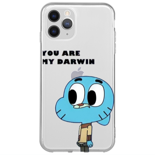 Apple iPhone 13 Pro Max You are my darwin Transparent Silicone TPU Θήκη