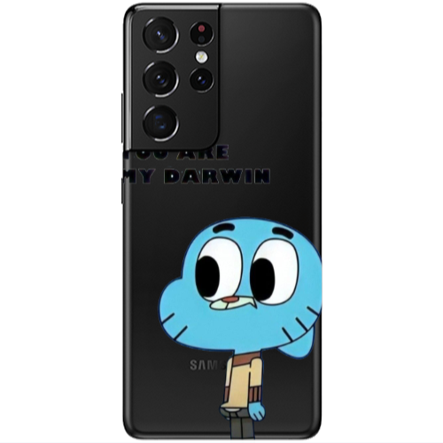 Samsung S21 Ultra You are my darwin Transparent Silicone TPU Θήκη