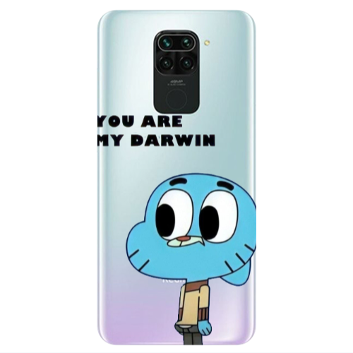 Xiaomi Redmi Note 9 You are my darwin Transparent Silicone TPU Θήκη