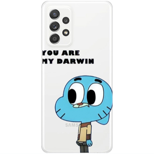 Samsung A53 You are my darwin Transparent Silicone TPU Θήκη