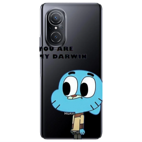 Huawei Nova 9 SE You are my darwin Transparent Silicone TPU Θήκη