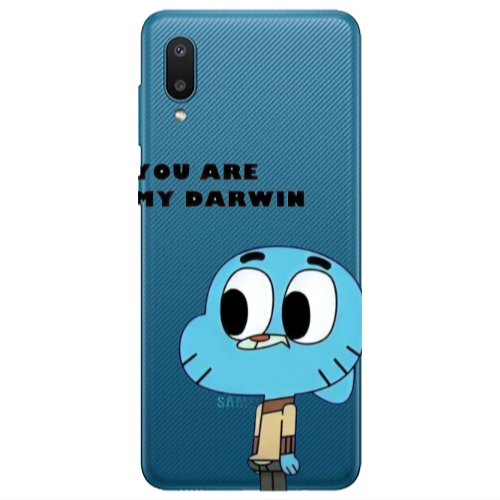 Samsung A02 You are my darwin Transparent Silicone TPU Θήκη