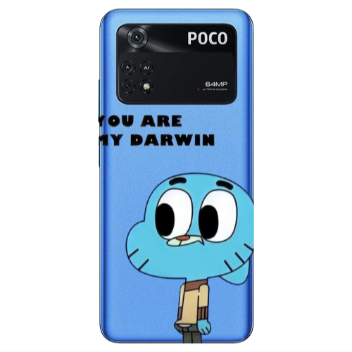 Xiaomi Poco M4 Pro 4G You are my darwin Transparent Silicone TPU Θήκη