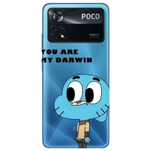 Xiaomi Poco X4 Pro You are my darwin Transparent Silicone TPU Θήκη