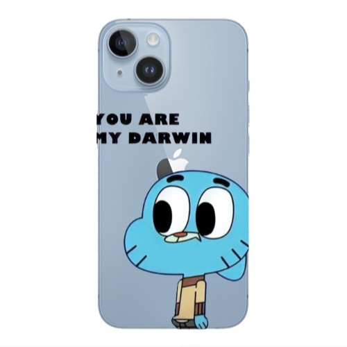 Apple iPhone 14  You are my darwin Transparent Silicone TPU Θήκη