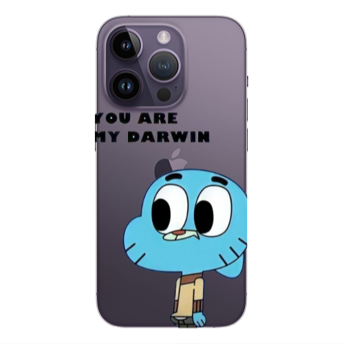 Apple iPhone 14 Pro  You are my darwin Transparent Silicone TPU Θήκη