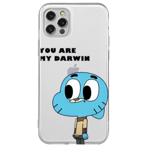 Apple iPhone 12 Pro You are my darwin Transparent Silicone TPU Θήκη